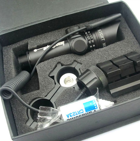 New Green Laser sight Sight Scope Switch 2 Metal Mounts